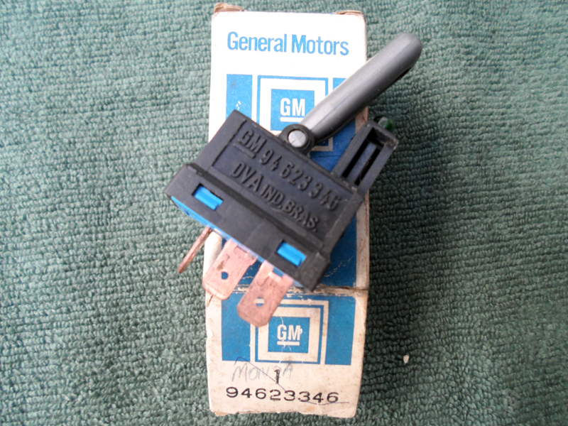 Botão Interruptor Farol Milha Auxiliar Original Autolite GM Monza 86/96